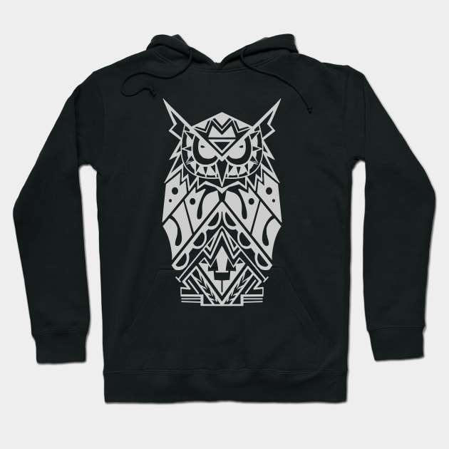 OWL POLYNESIAN ARTWORK Hoodie by asulokal